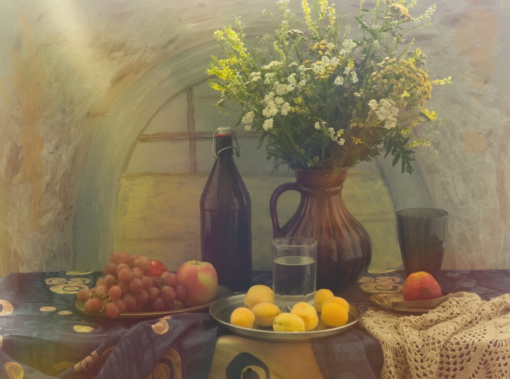 Frische Früchte und Blumen von UstinaGreen