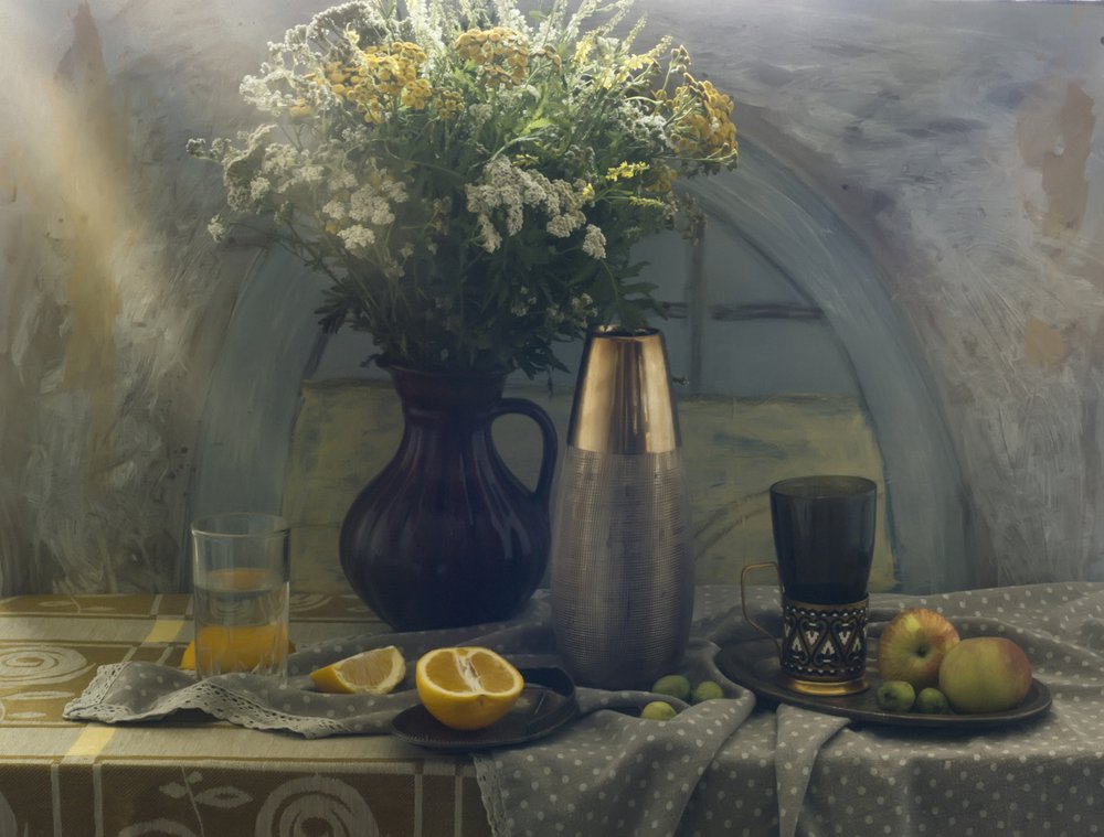 Wildblumen und frische Früchte von UstinaGreen