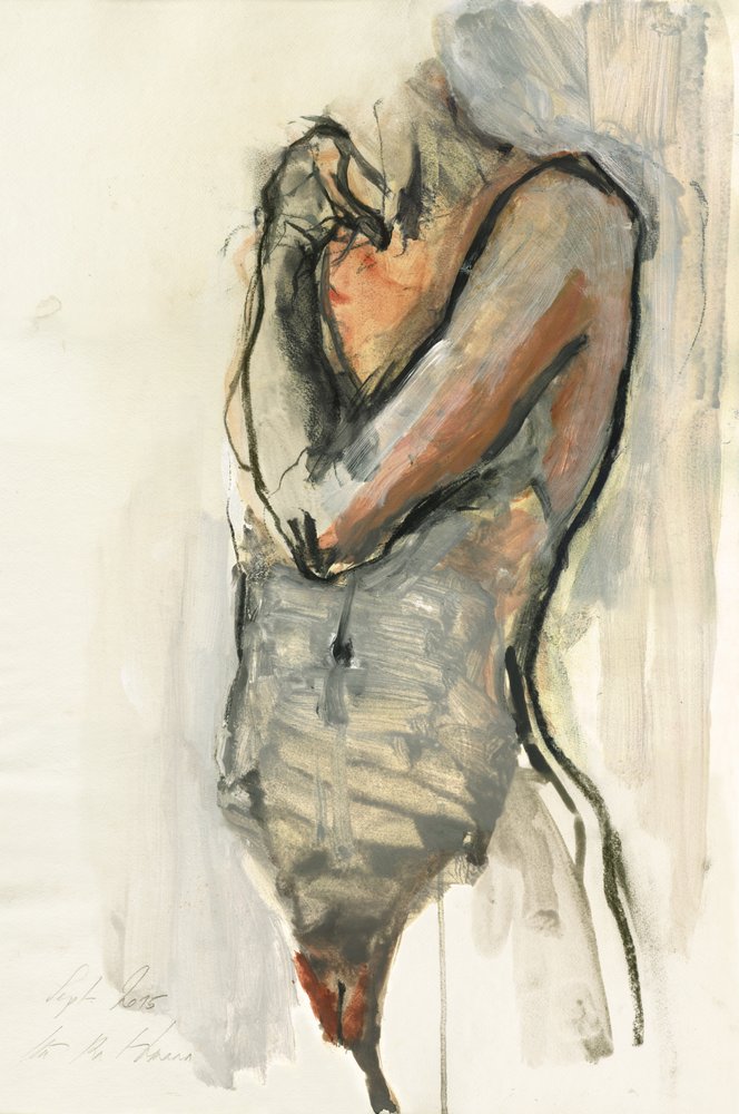 Nachdenkliche Männliche Figur von Ute Rathmann