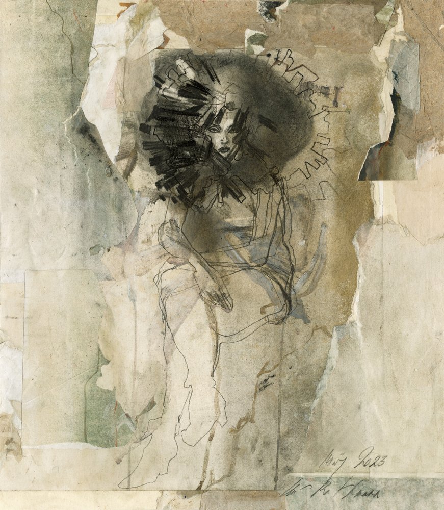 Elegante Modefigur von Ute Rathmann