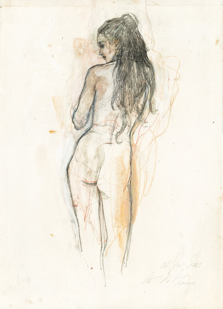 Elegante Aktstudie von Ute Rathmann