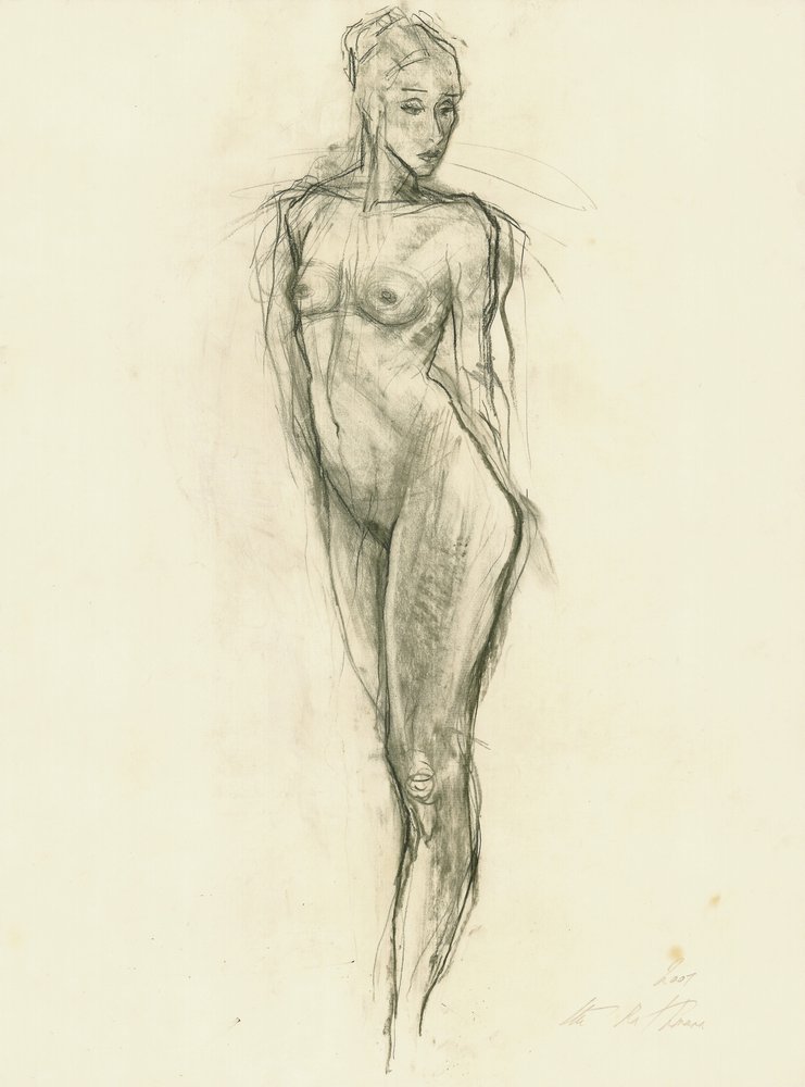 Anmutige Aktfigur von Ute Rathmann