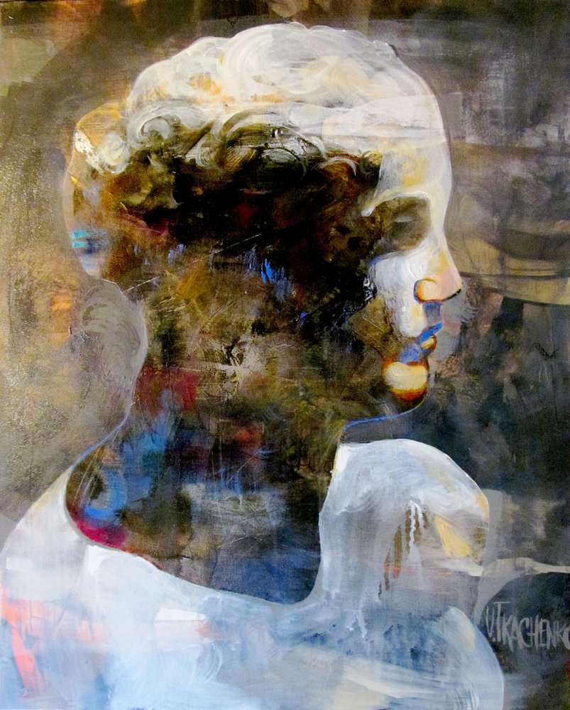 Abstraktes klassisches Profil von Victor Tkachenko