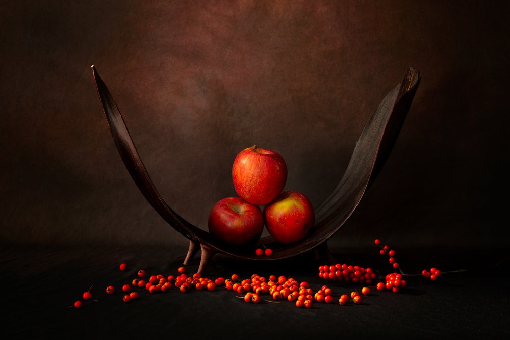 Herbstlicher Apfelschale von Wendy Xu