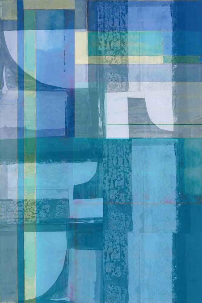 Blauer Geometrischer Fluss von cartissi