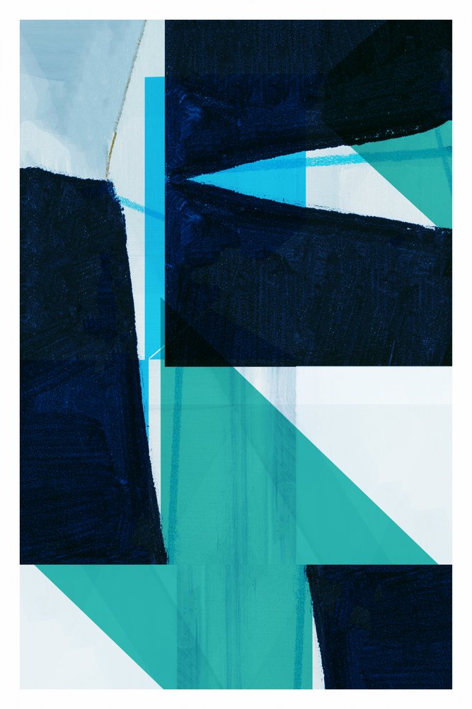 Tiefblaue Geometrie von cartissi