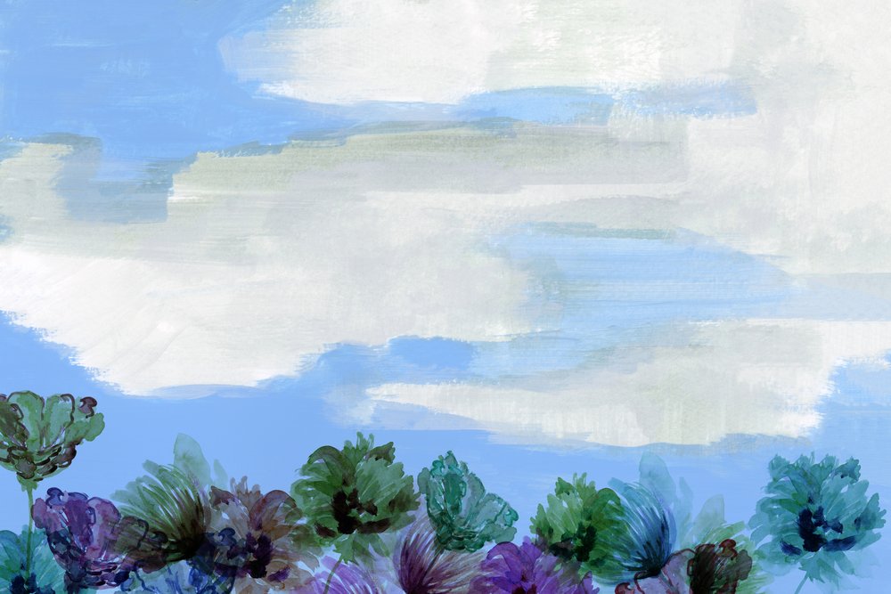 Träumender Blumiger Himmel von cartissi