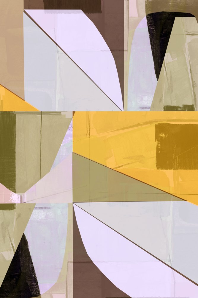 Geometrische Farbblöcke von cartissi