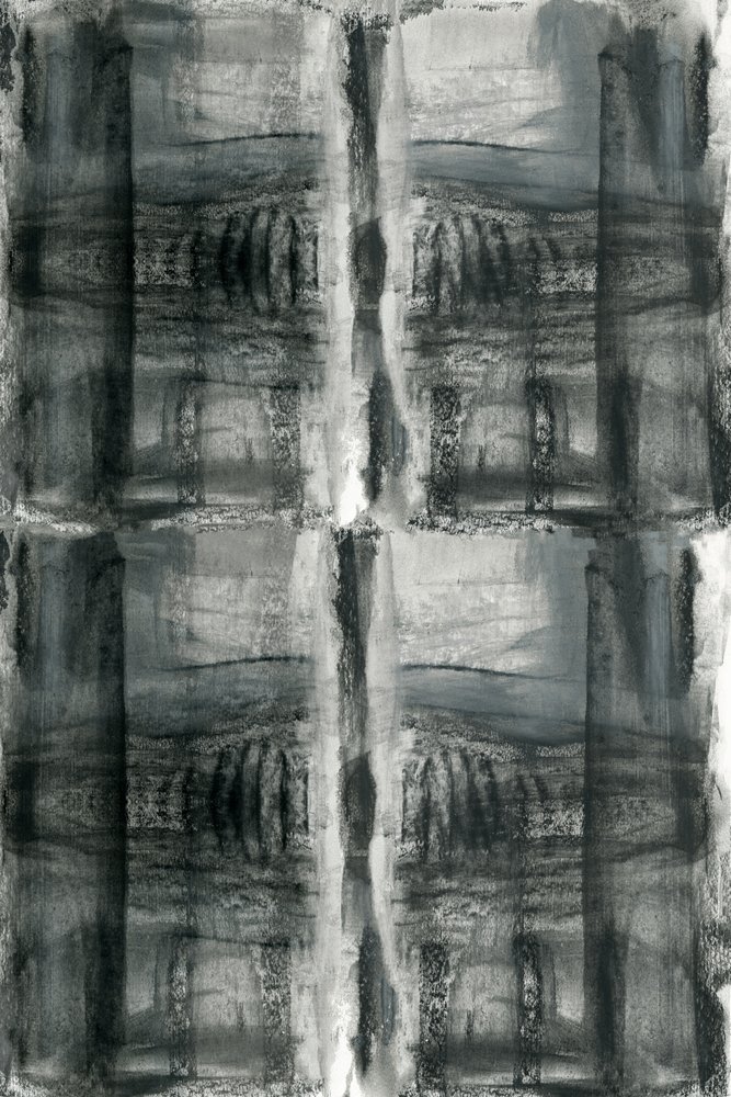 Stimmungsvolle Architektonische Symmetrie von cartissi
