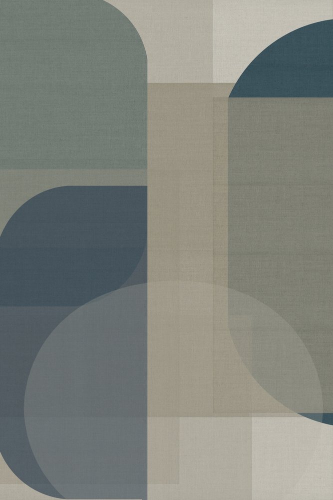 Gedämpfte geometrische Formen von cartissi