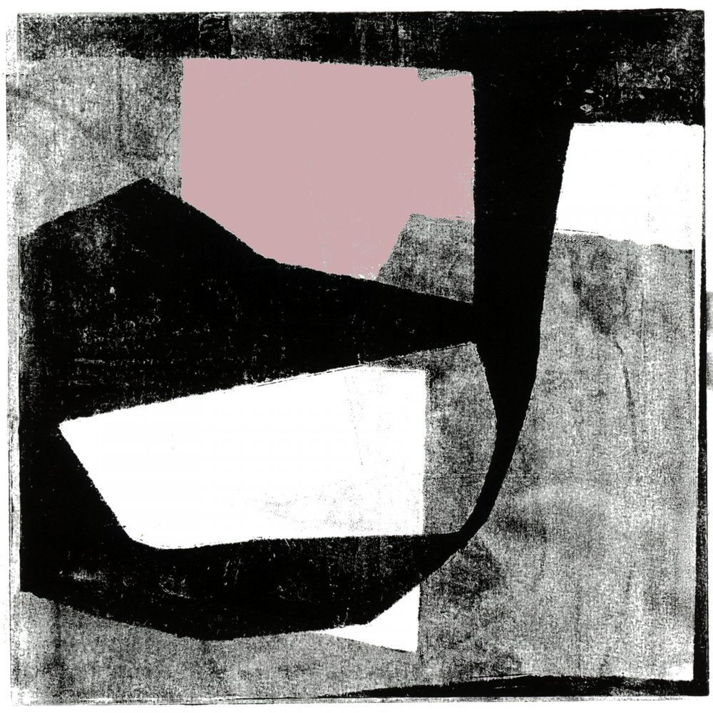 Gedämpfte rosa Geometrie von cartissi