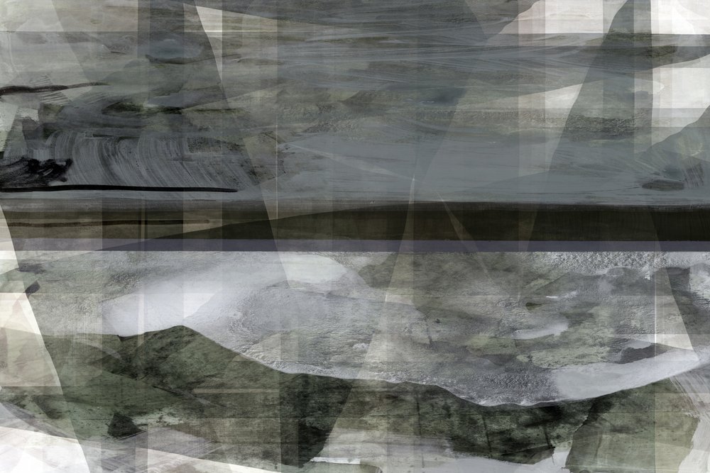 Serene geschichtete Landschaft von cartissi