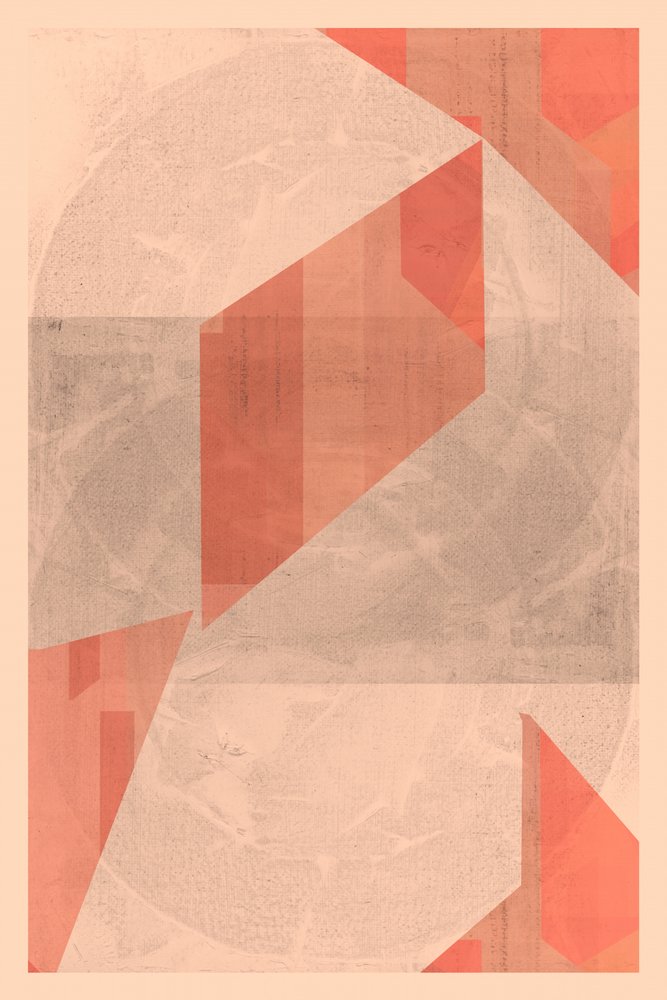 Weiche geometrische Schichten von cartissi