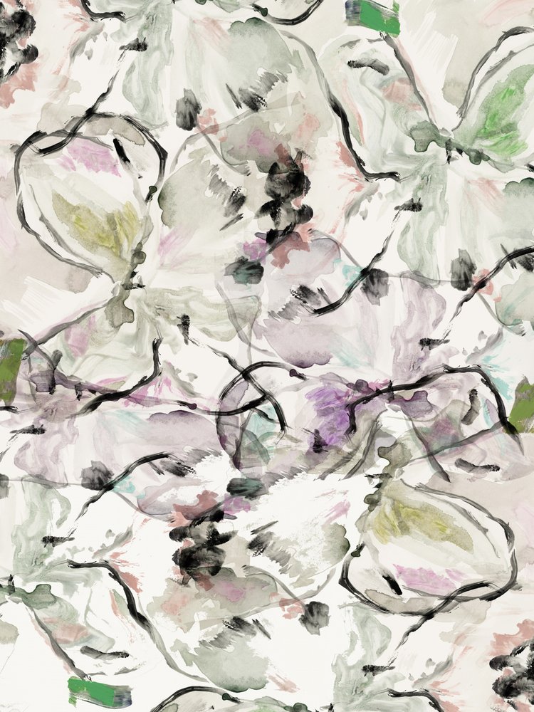 Weiche Aquarellblüten von cartissi