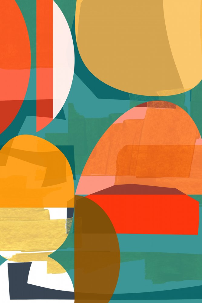 Lebendige Abstrakte Formen von cartissi