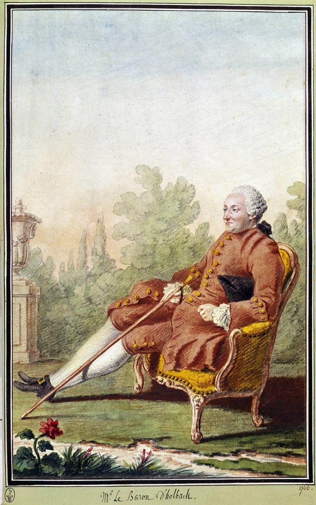 Porträt von Paul Henri Dietrich, Baron d'Holbach (948074)