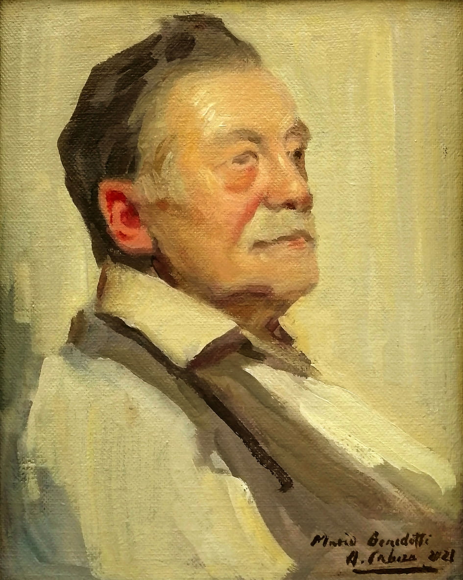Mario Benedetti von Alejandro Cabeza Kunstdruck kaufen