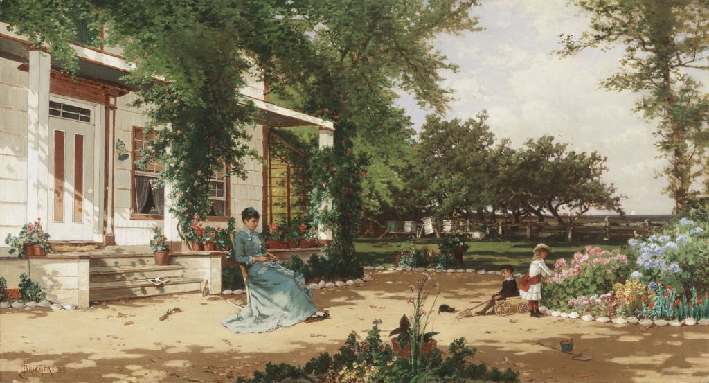 In meinem Nachbarn Garten, 1883 (832953)