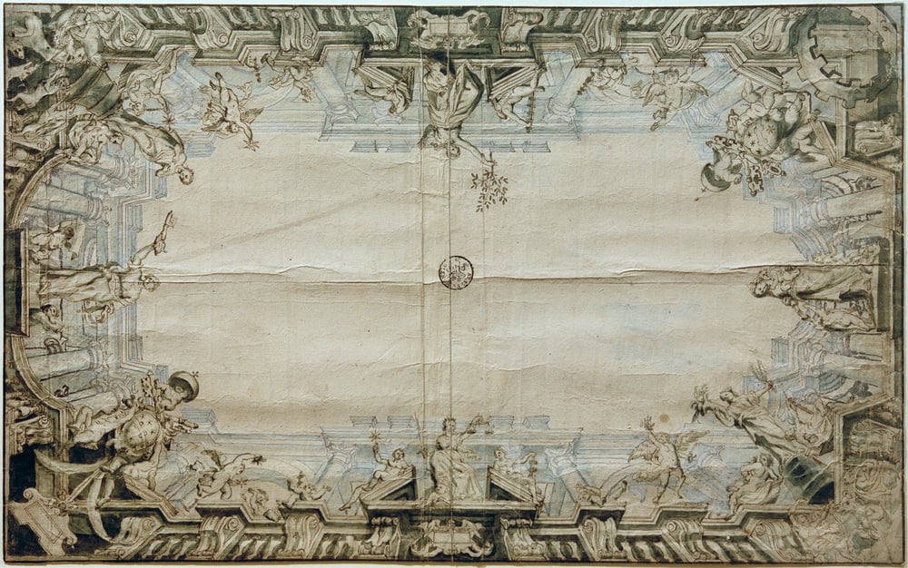 Pozzo, Andrea; von Andrea Pozzo hochwertiger Kunstdruck