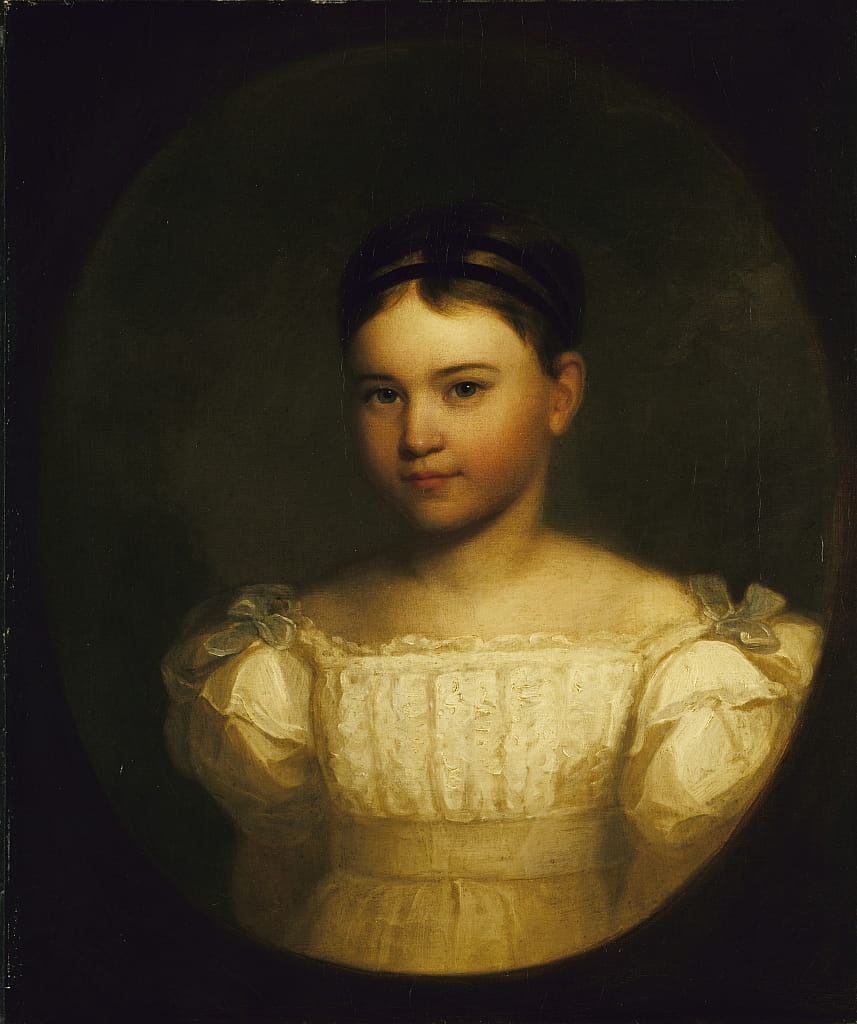 Mary Louisa Adams, 1835. von Asher Brown Durand Kunstdruck