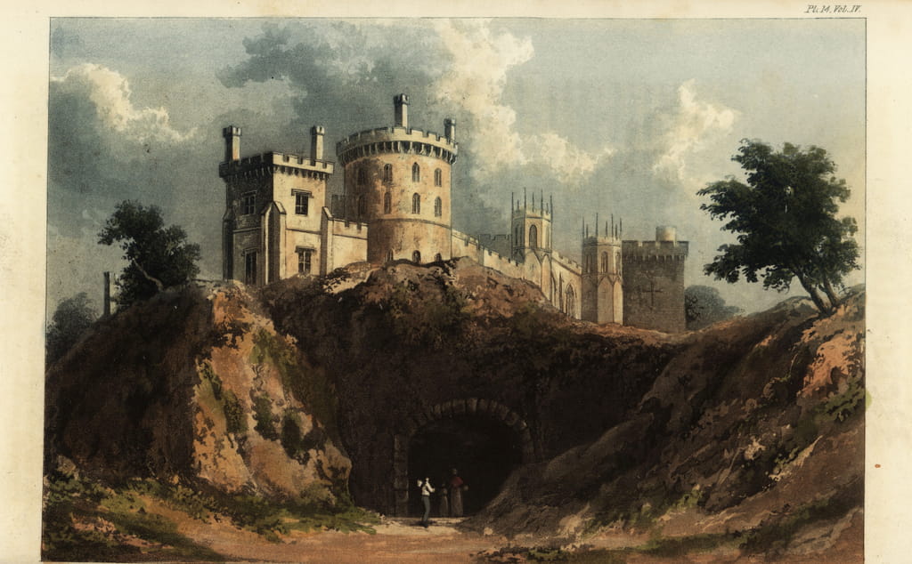 Enmore Castle, Somerset, der Sitz des 3. Earl of Egmont