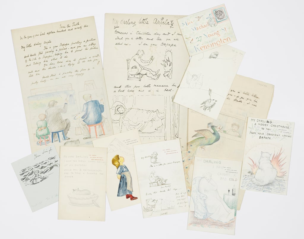 Brief an die Enkelin der Künstlerin Angela Thirkell (B... (#909842)