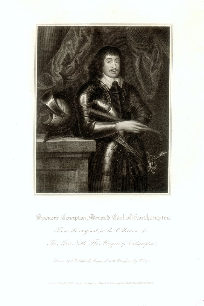 Porträt von Spencer Compton, 2. Earl of Northampton