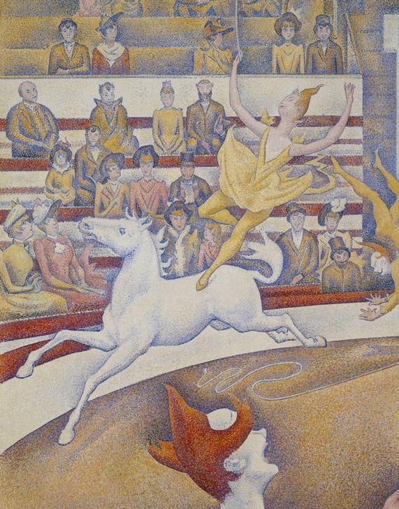 Der Zirkus von Seurat als Kunstdruck (689883)