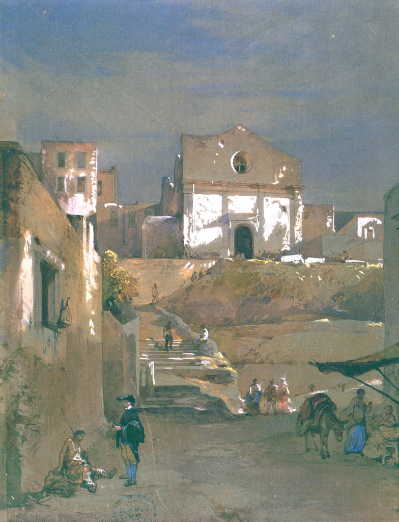 Amalfi, von Giacinto Gigante von Giacinto Gigante