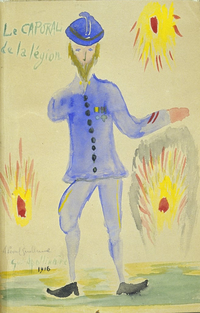 Unteroffizier der Legion, 1916 von Guillaume Apollinaire