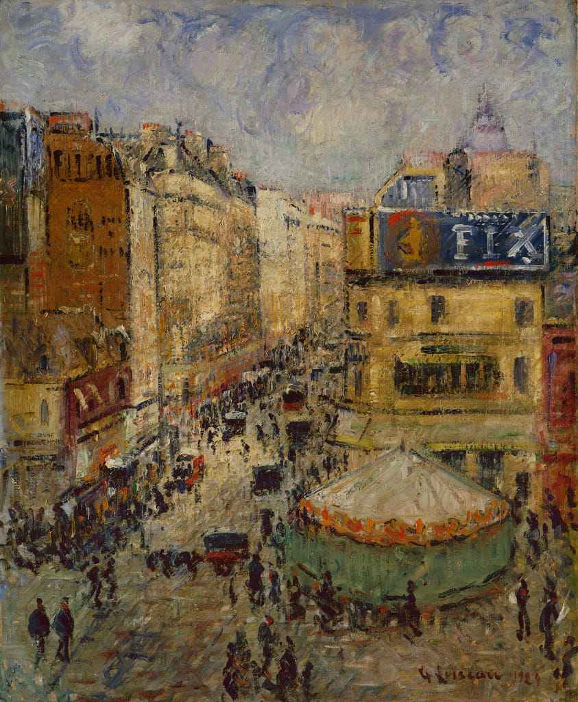 Rue de Clignancourt, Paris von Gustave Loiseau (1173201)