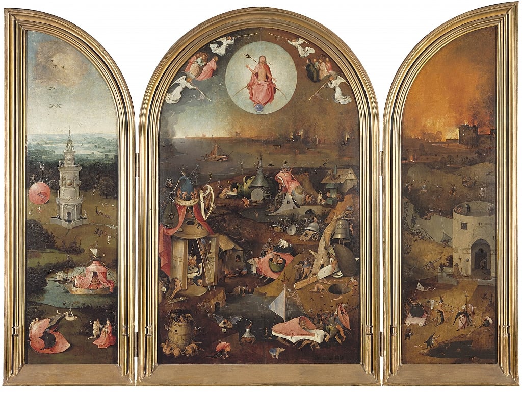 Das Jüngste Gericht, um 1490-1510 von Hieronymus Bosch