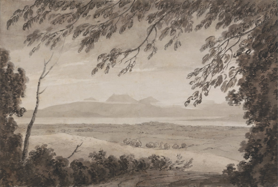 Der Genfersee vom Kanton Bern aus von John Robert Cozens