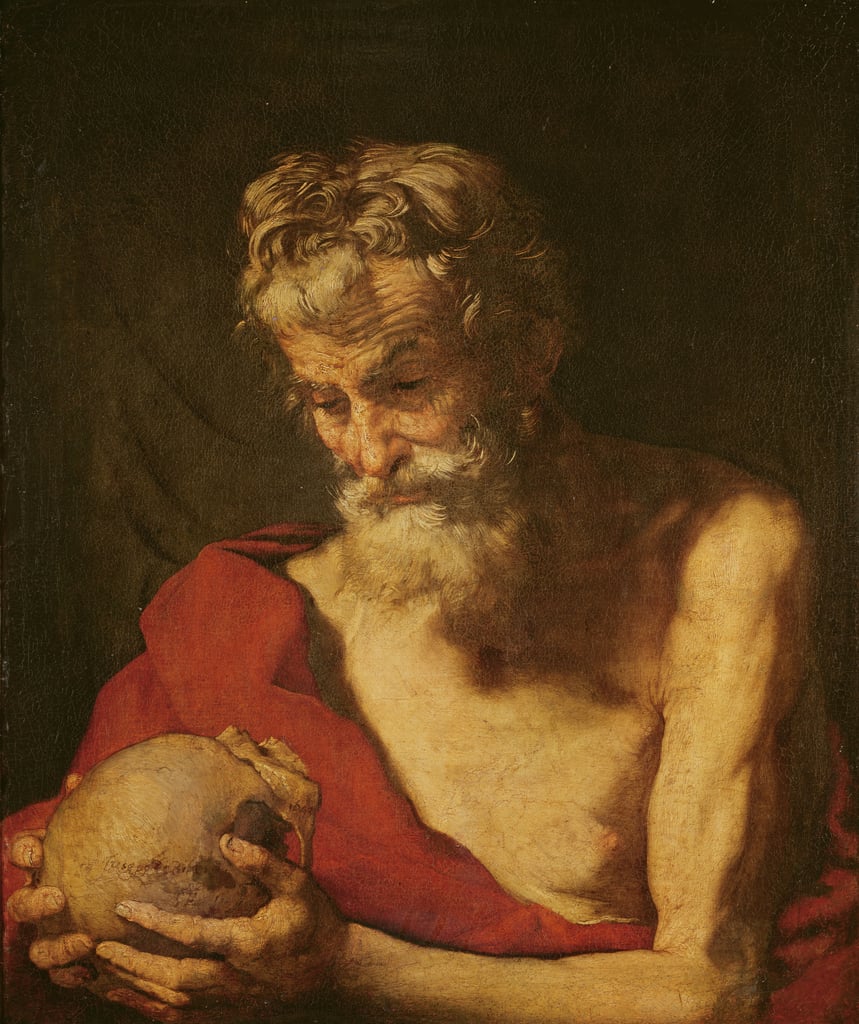 St. Jerome von Jusepe de Ribera hochwertiger Kunstdruck