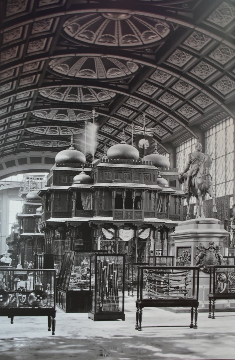 Der Pavillon der Indes während der Weltausstellung 1878 von Unknown