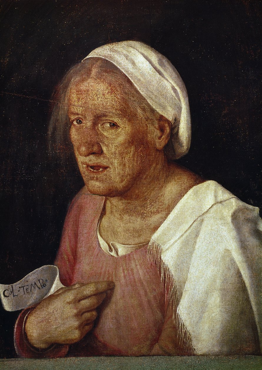 La Vecchia (Die alte Frau) von Giorgione