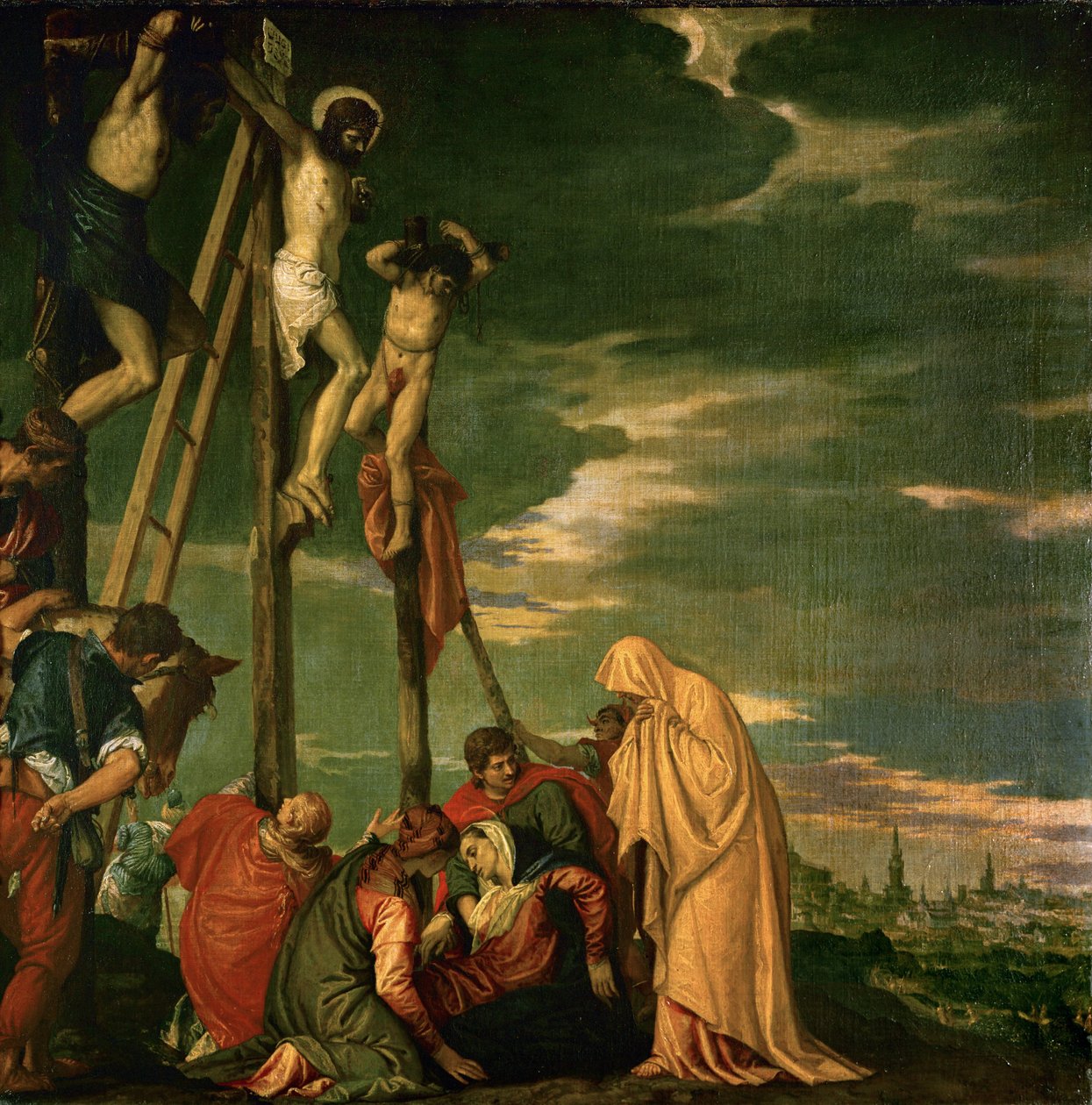 Christus auf dem Kalvarienberg von (1528 88) Veronese