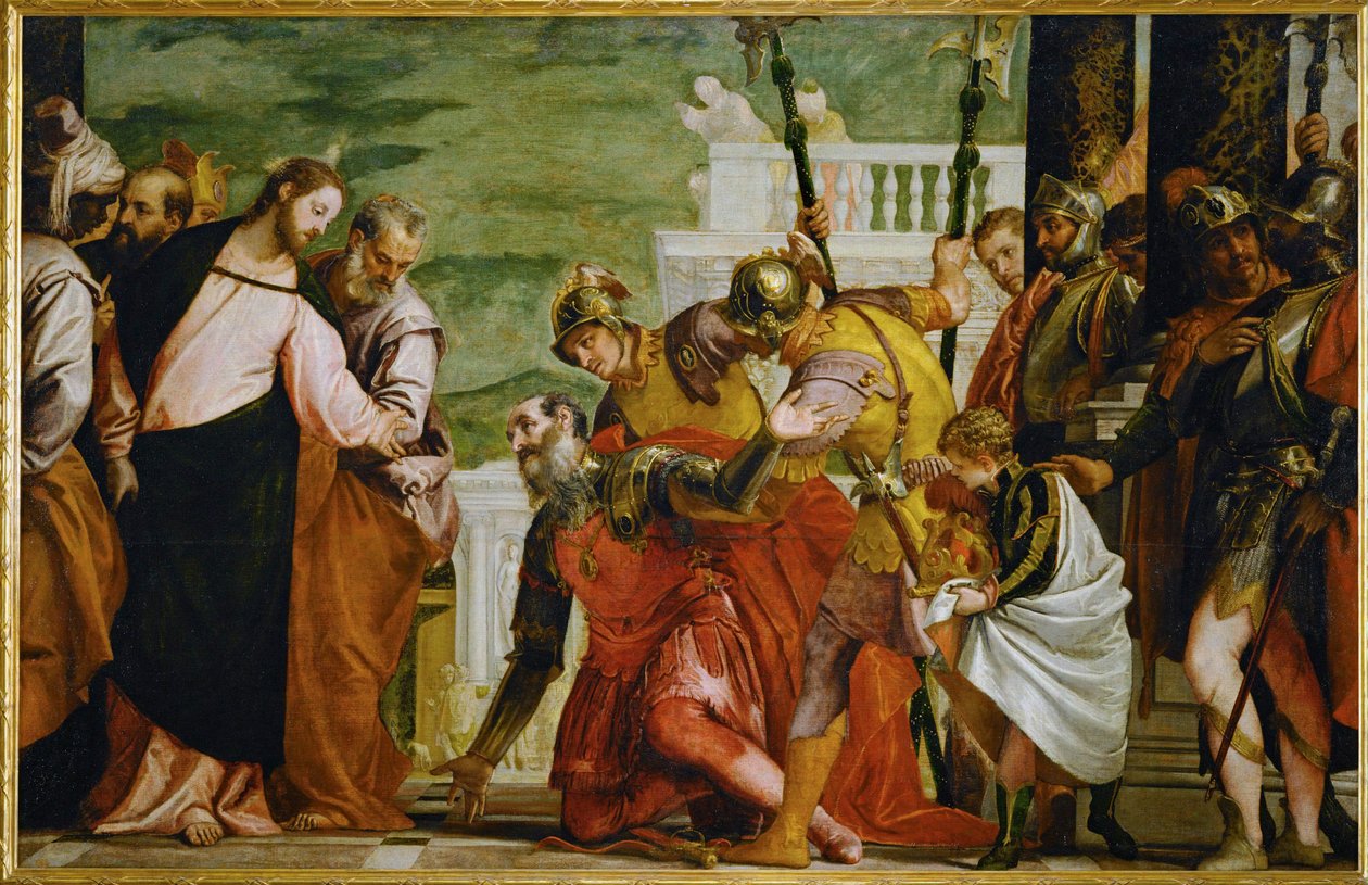 Jesus und der Zenturio von (1528-88) Veronese