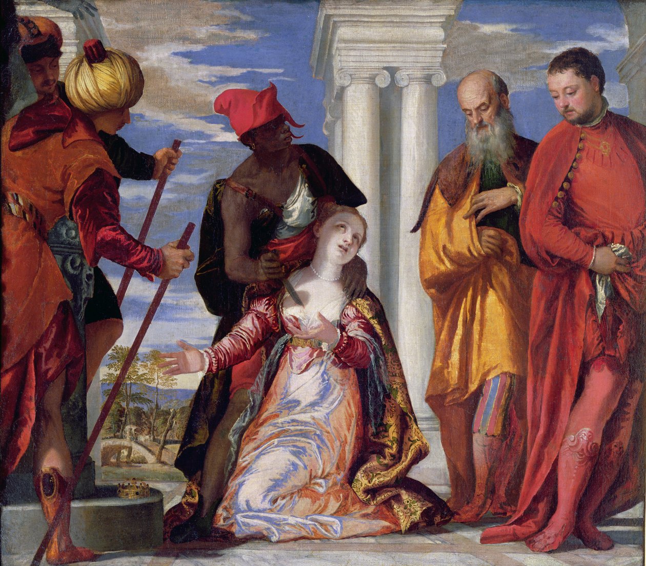 Das Martyrium der hl. Justine, um 1555 von Veronese