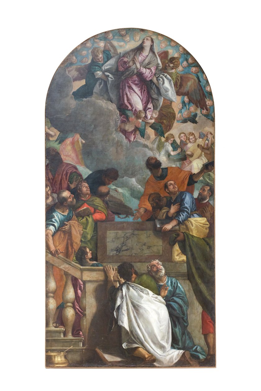 Die Himmelfahrt der Jungfrau, um 1580 von (1528-88) Veronese