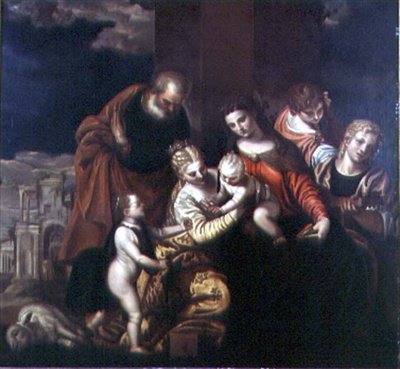 Die mystische Hochzeit der Heiligen Katharina von Veronese