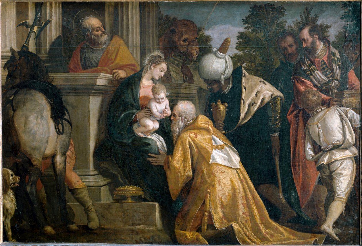 Die Anbetung der Könige von Veronese