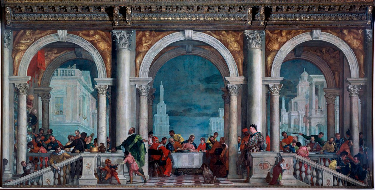 Das Mahl bei Levi von Veronese
