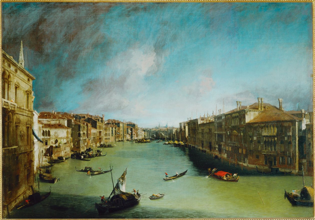 Canal Grande, Venedig von (1697-1768) Canaletto