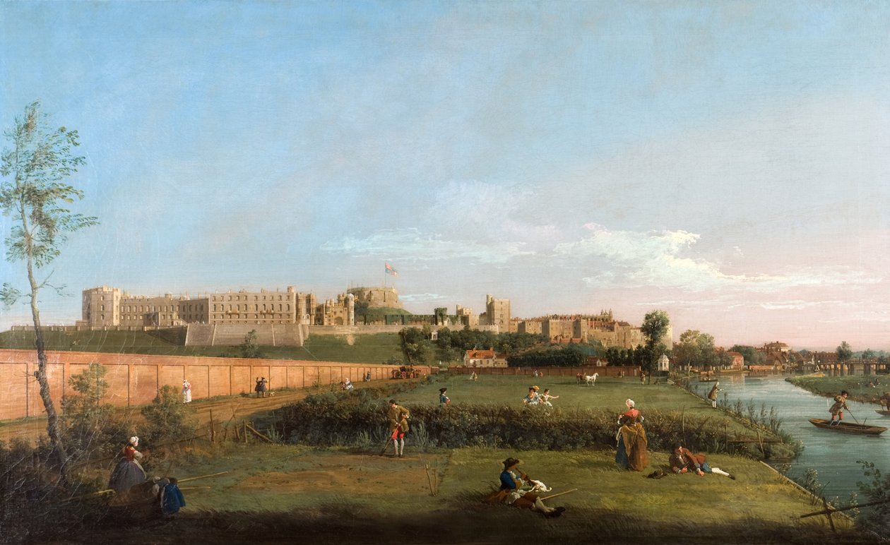 Schloss Windsor von Südosten von Canaletto