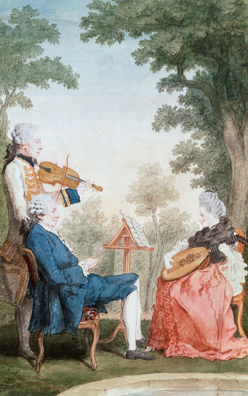 Monsieur und Mademoiselle de Croismare von Carmontelle
