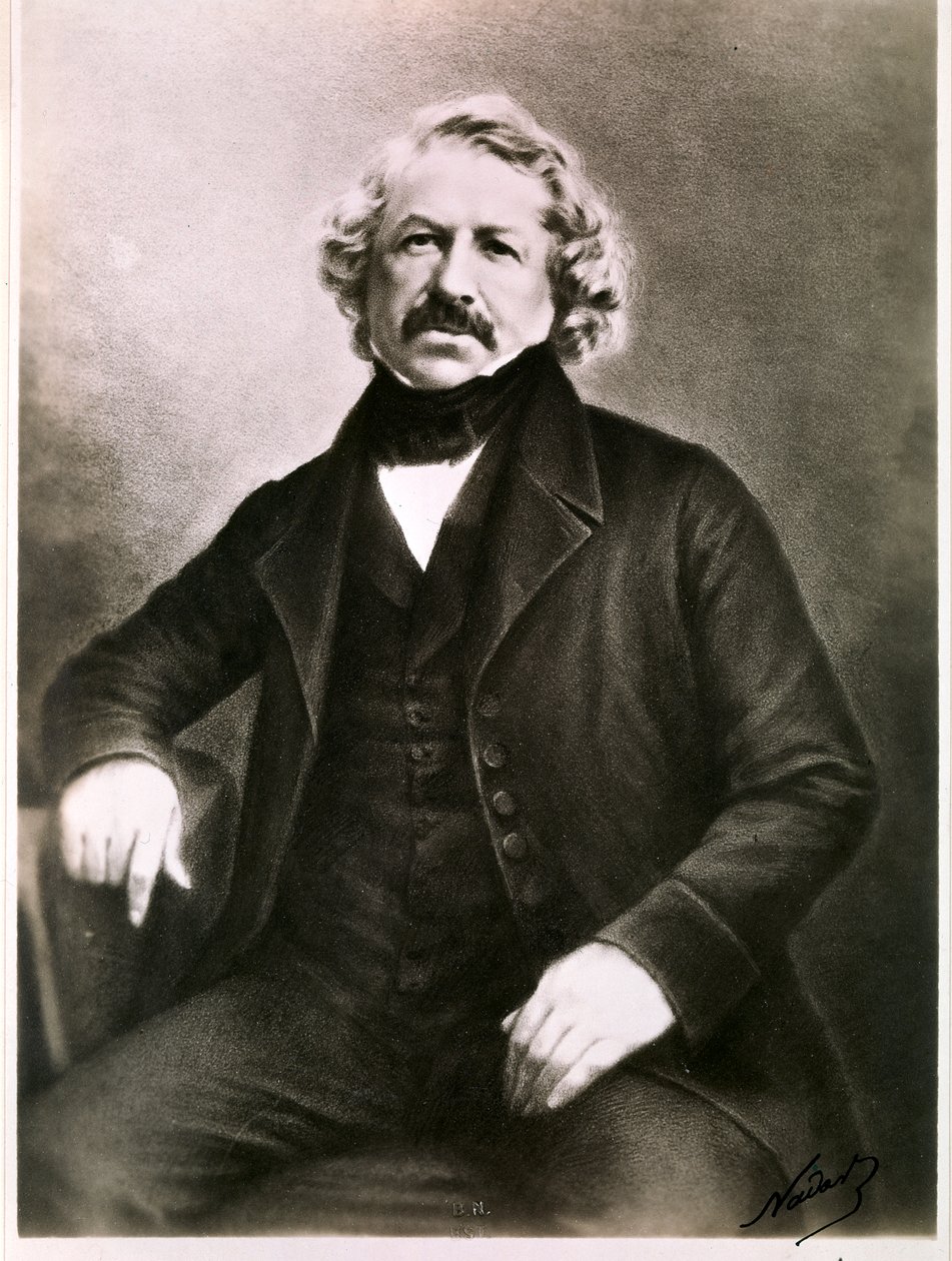 DAGUERRE Louis Jacques Mandé: Porträt von (1820-1910) Nadar
