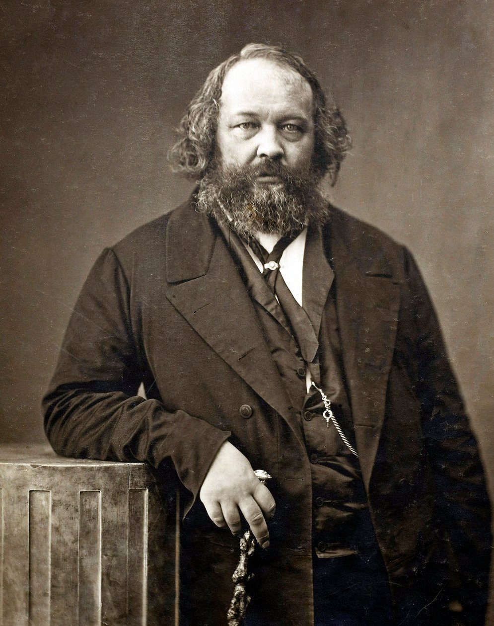 Porträt von Michail Alexandrowitsch Bakunin (1814-1876) von Nadar