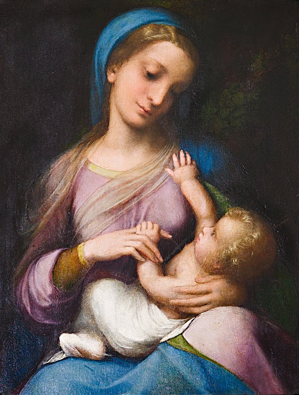 Madonna mit Kind oder Madonna Campori von (c.1489 1534) Correggio