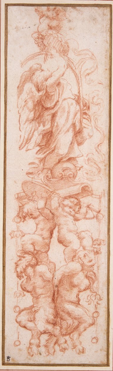 Groteske Dekoration für das Rippengewölbe von (c.1489 1534) Correggio